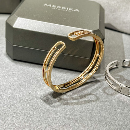[Rosla]MOVE 10TH PAVED DIAMOND BRACELET