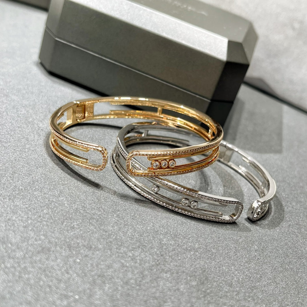 [Rosla]MOVE 10TH PAVED DIAMOND BRACELET