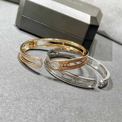 [Rosla]MOVE 10TH PAVED DIAMOND BRACELET