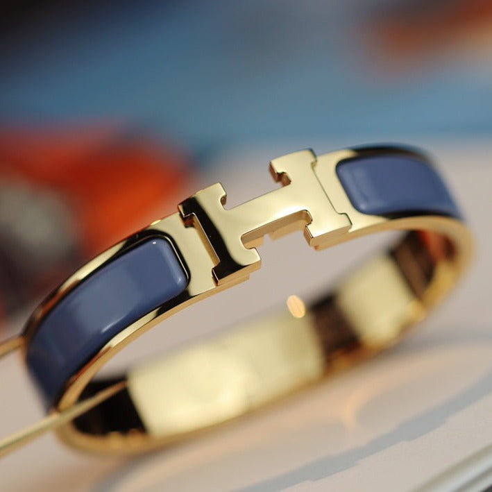 [Rosla]H BRACELET 12MM BLUE GRAY