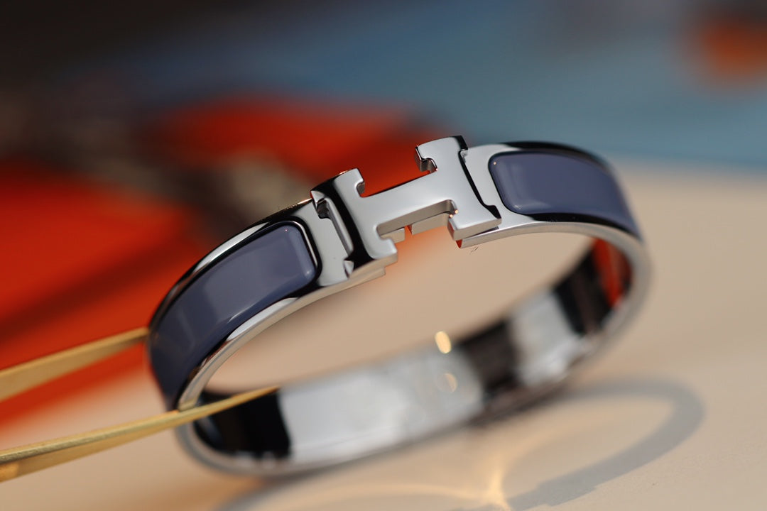 [Rosla]H BRACELET 12MM BLUE GRAY