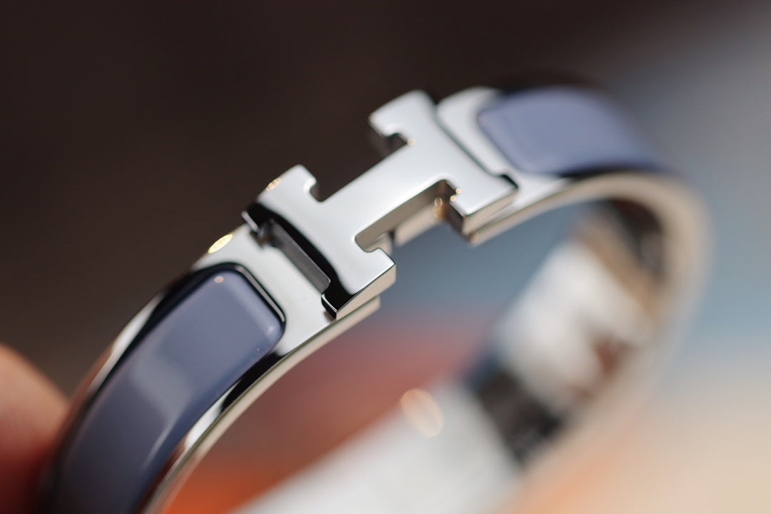 [Rosla]H BRACELET 12MM BLUE GRAY