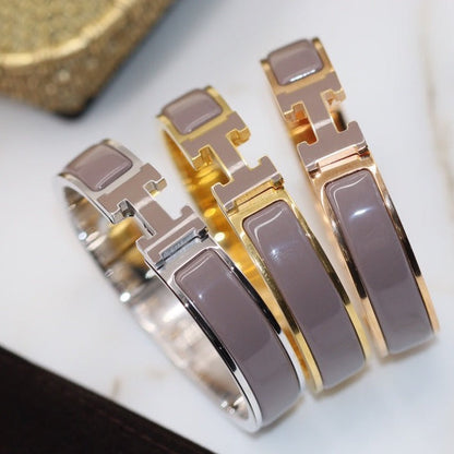 [Rosla]H BRACELET 12MM BROWN