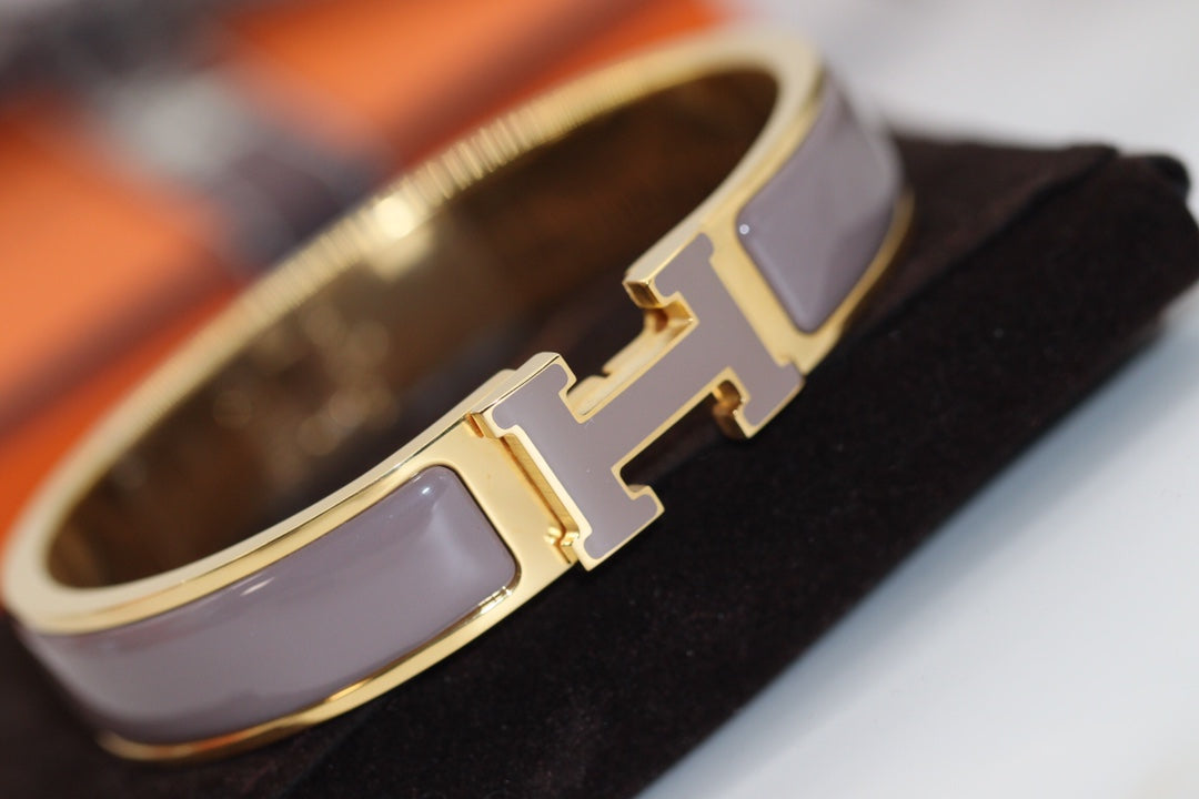 [Rosla]H BRACELET 12MM BROWN