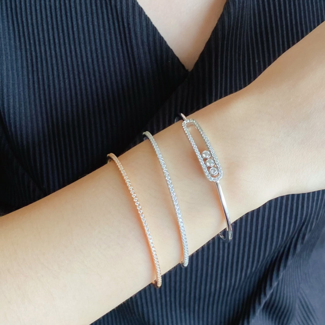 [Rosla]MINI DIAMOND TENNIS BRACELET