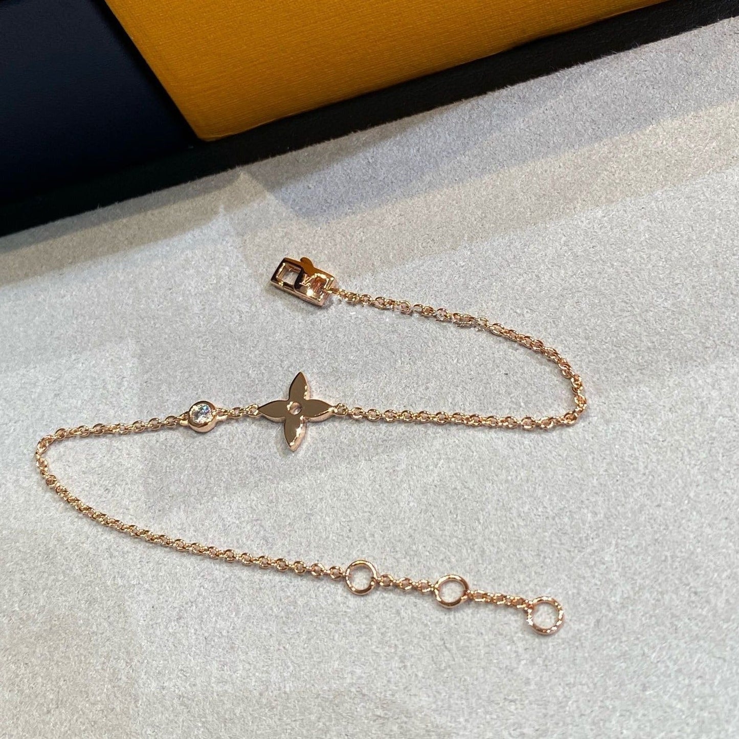 [Rosla]STAR DIAMOND PINK GOLD BRACELET