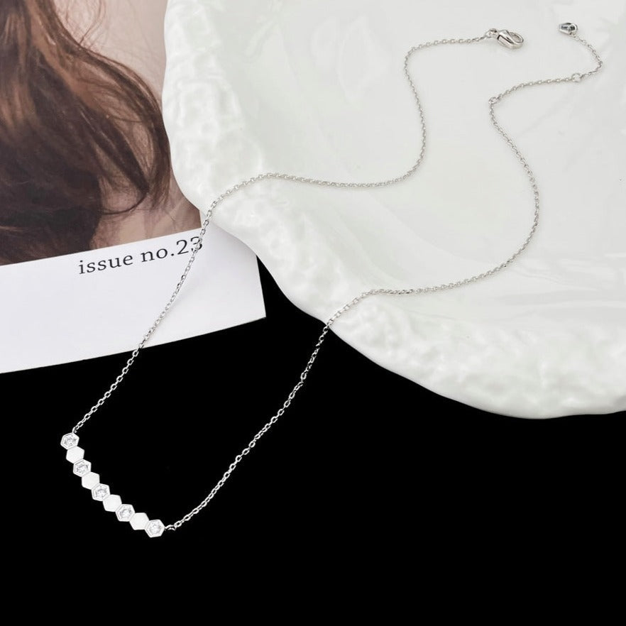 [Rosla]BEE MY LOVE DIAMOND NECKLACE