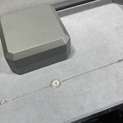 [Rosla]LUCKY MOVE DIAMOND PAVED BRACELET