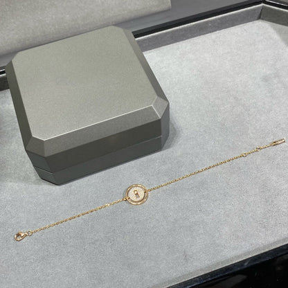 [Rosla]LUCKY MOVE DIAMOND PAVED BRACELET