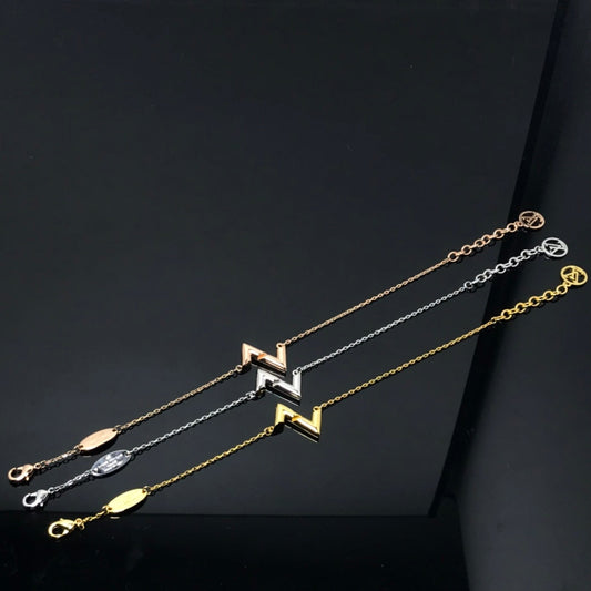[Rosla]VOLT LV LOGO BRACELET