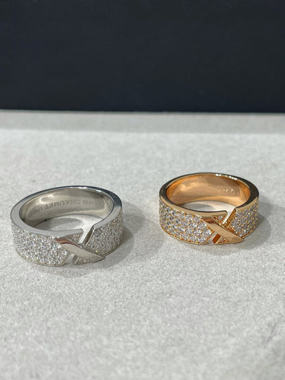 [Rosla]LIENS EVIDENCE  DIAMOND PAVED RING