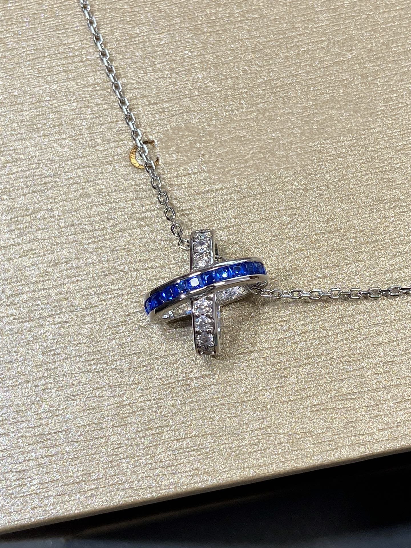 [Rosla]LIENS DIAMOND SILVER NECKLACE