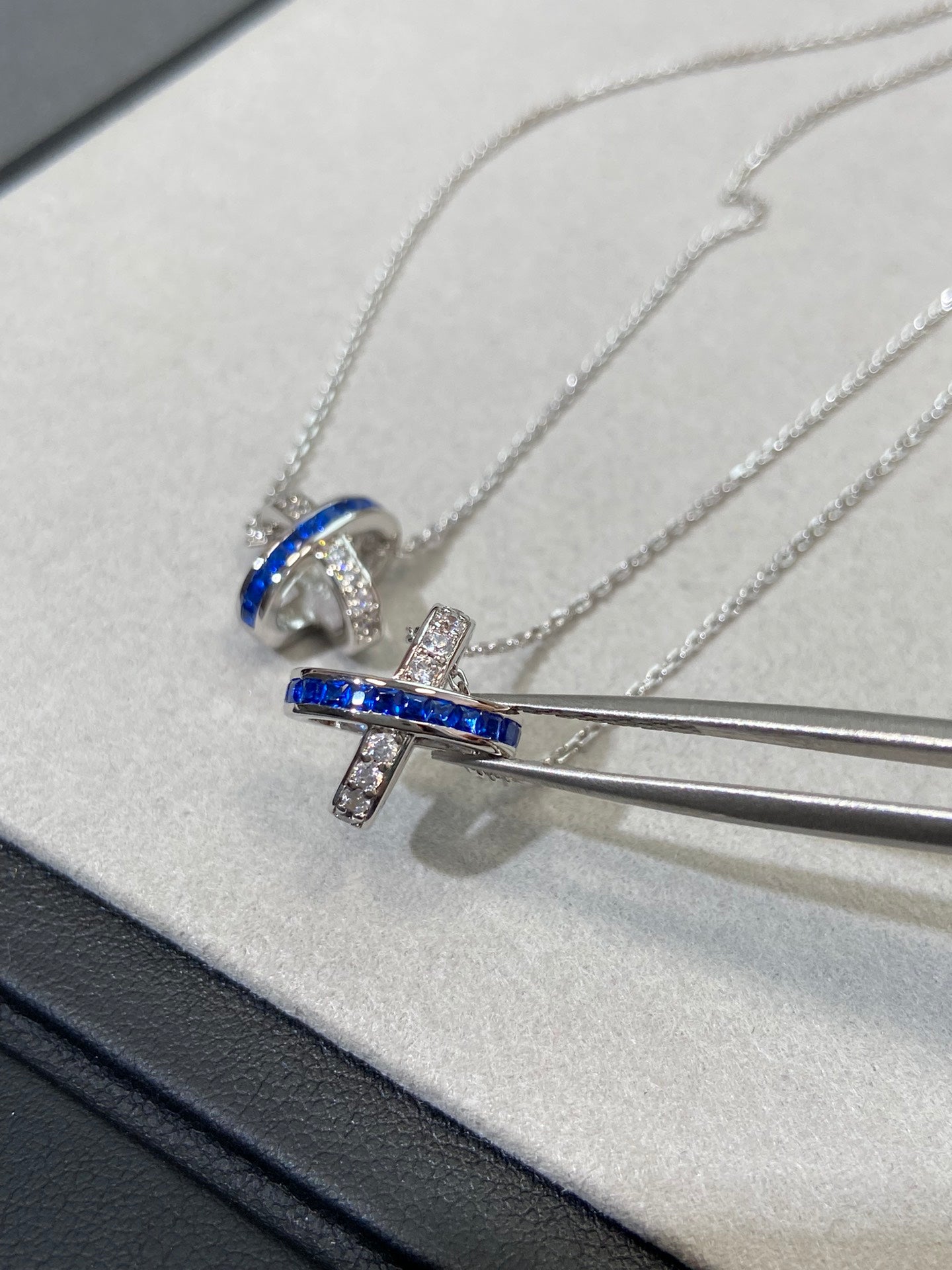 [Rosla]LIENS DIAMOND SILVER NECKLACE