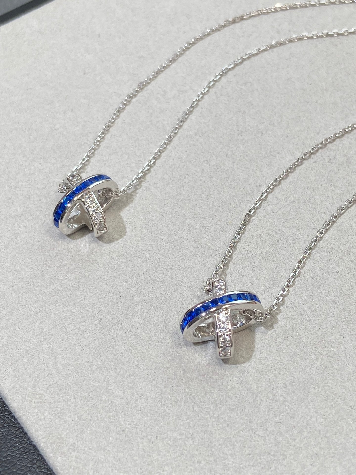 [Rosla]LIENS DIAMOND SILVER NECKLACE