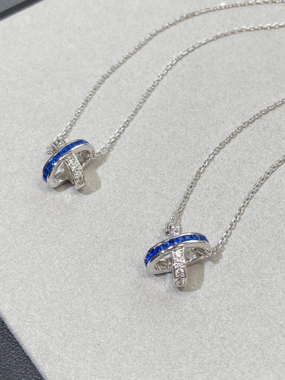 [Rosla]LIENS DIAMOND SILVER NECKLACE