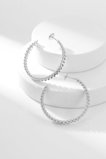 [Rosla]CLASH HOOP EARRINGS