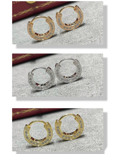 [Rosla]LOVE DIAMOND EARRINGS