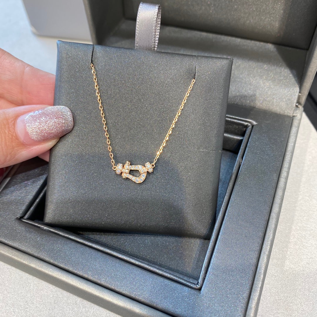 [Rosla]FORCE 10 DIAMOND PINK GOLD NECKLACE MINI MODEL