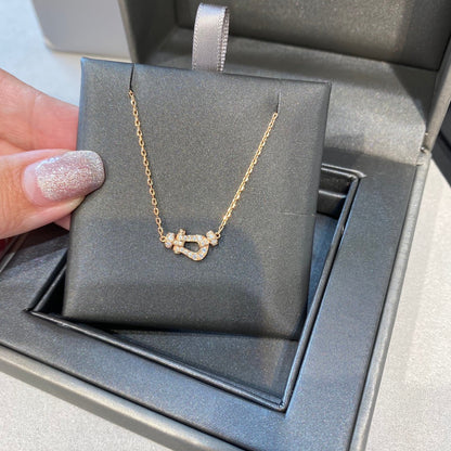 [Rosla]FORCE 10 DIAMOND PINK GOLD NECKLACE MINI MODEL