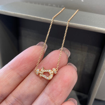 [Rosla]FORCE 10 DIAMOND PINK GOLD NECKLACE MINI MODEL