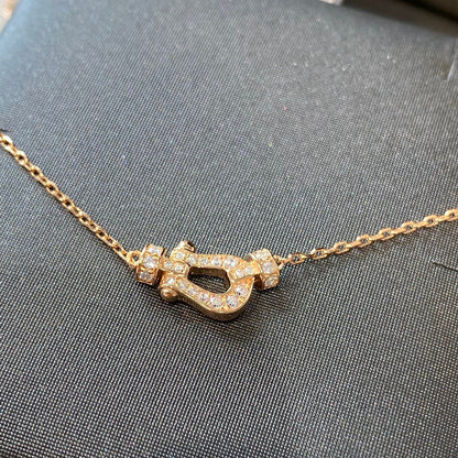 [Rosla]FORCE 10 DIAMOND PINK GOLD NECKLACE MINI MODEL
