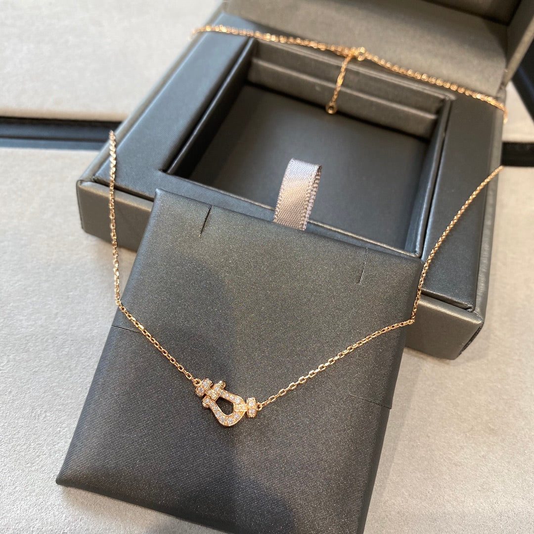 [Rosla]FORCE 10 DIAMOND PINK GOLD NECKLACE MINI MODEL