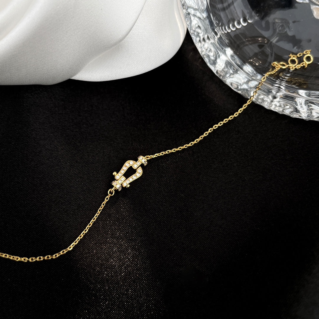 [Rosla]FORCE 10 FULL DIAMOND BUCKLE CHAIN LINK MINI MODEL