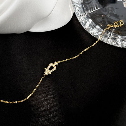 [Rosla]FORCE 10 FULL DIAMOND BUCKLE CHAIN LINK MINI MODEL