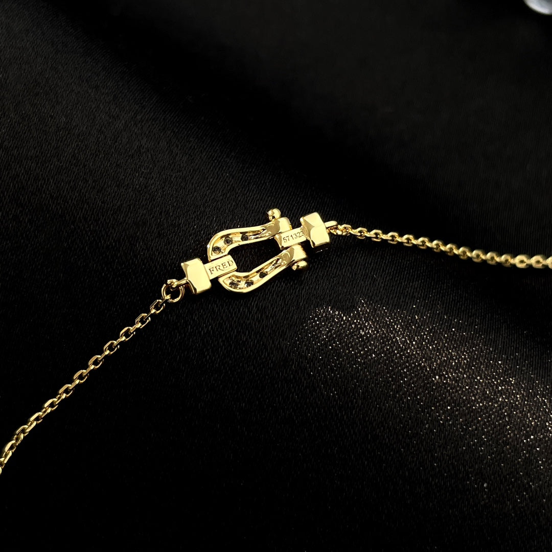 [Rosla]FORCE 10 FULL DIAMOND BUCKLE CHAIN LINK MINI MODEL