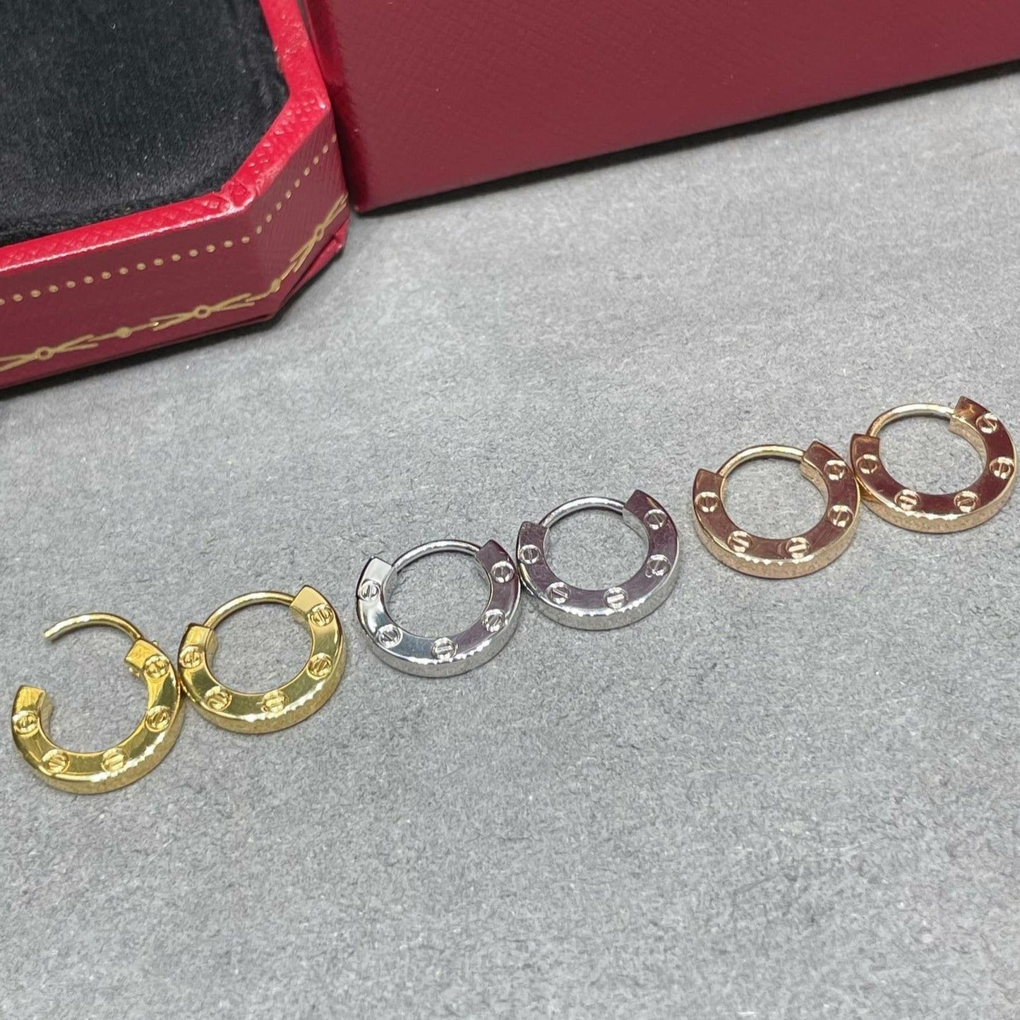 [Rosla]LOVE MINI EARRINGS