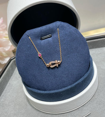 [Rosla]FORCE 10 DIAMOND CHAIN LINK PINK GOLD BRACELET