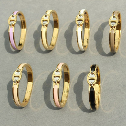 [Rosla]CLIC CHAINE GOLD BRACELET