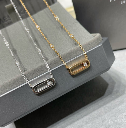 [Rosla]MOVE UNO DIAMOND NECKLACE