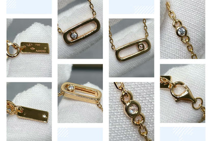 [Rosla]MOVE UNO DIAMOND NECKLACE