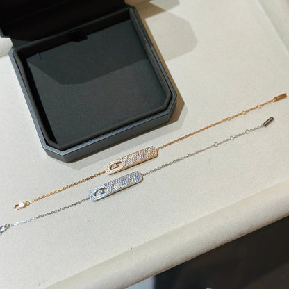 [Rosla]MOVE CLASSIQUE DIAMOND PAVED BRACELET
