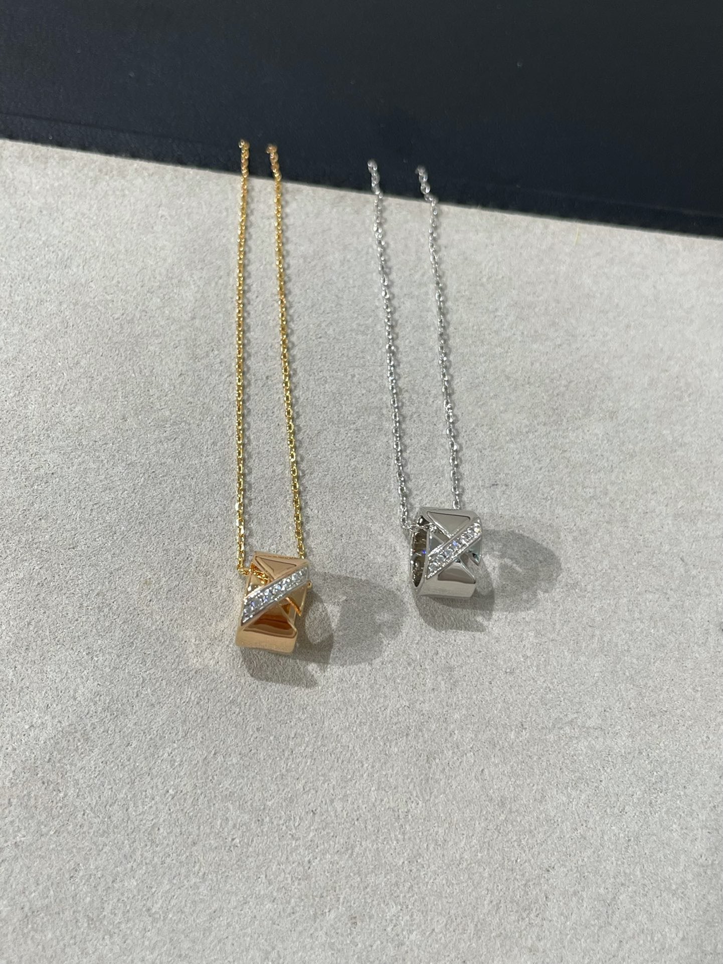 [Rosla]LIENS EVIDENCE DIAMOND NECKLACE