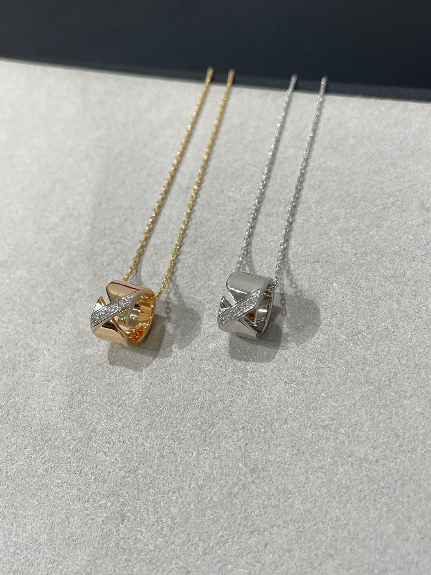 [Rosla]LIENS EVIDENCE DIAMOND NECKLACE
