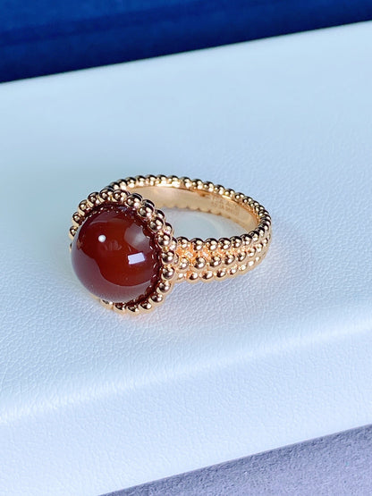 [Rosla]PERLEE COULEURS ROSE GOLD RING