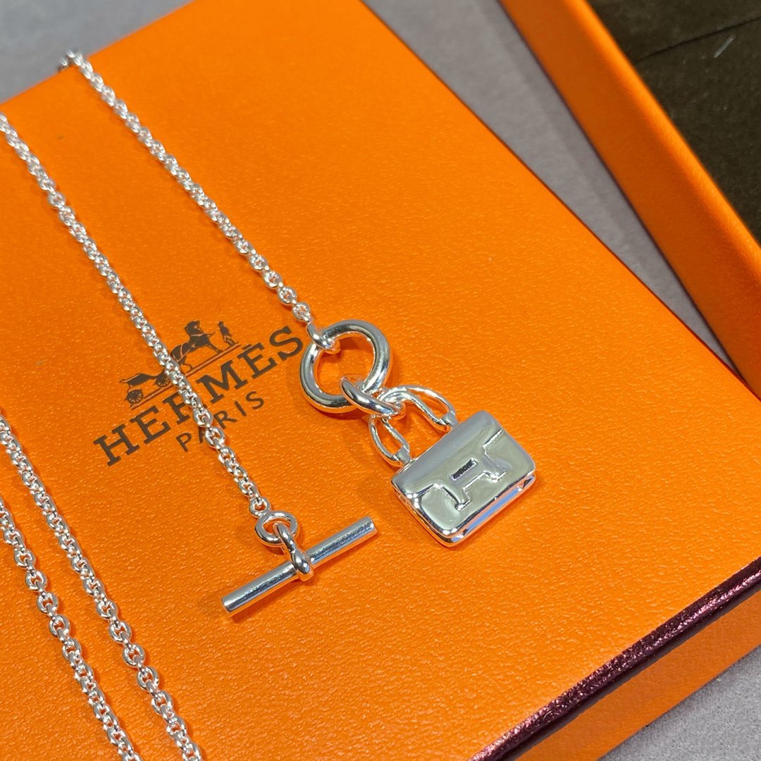 [Rosla]CONSTANCE PEDANT SILVER NECKLACE
