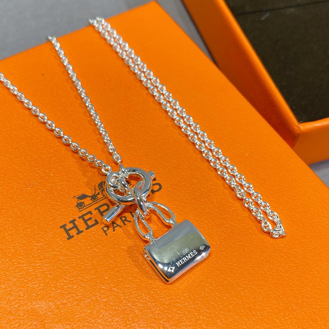 [Rosla]CONSTANCE PEDANT SILVER NECKLACE