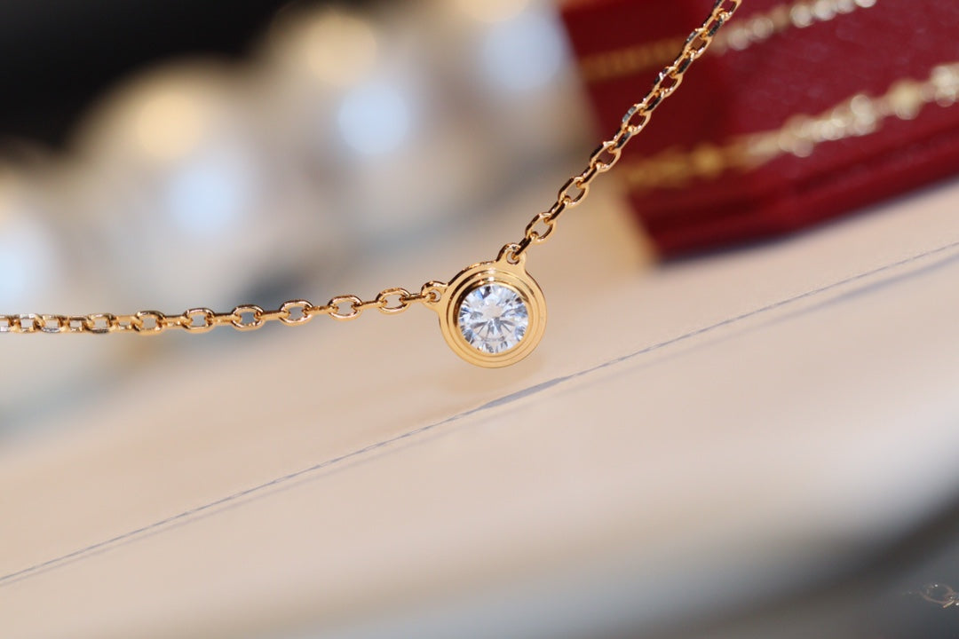 [Rosla]DAMOUR DIAMOND NECKLACE