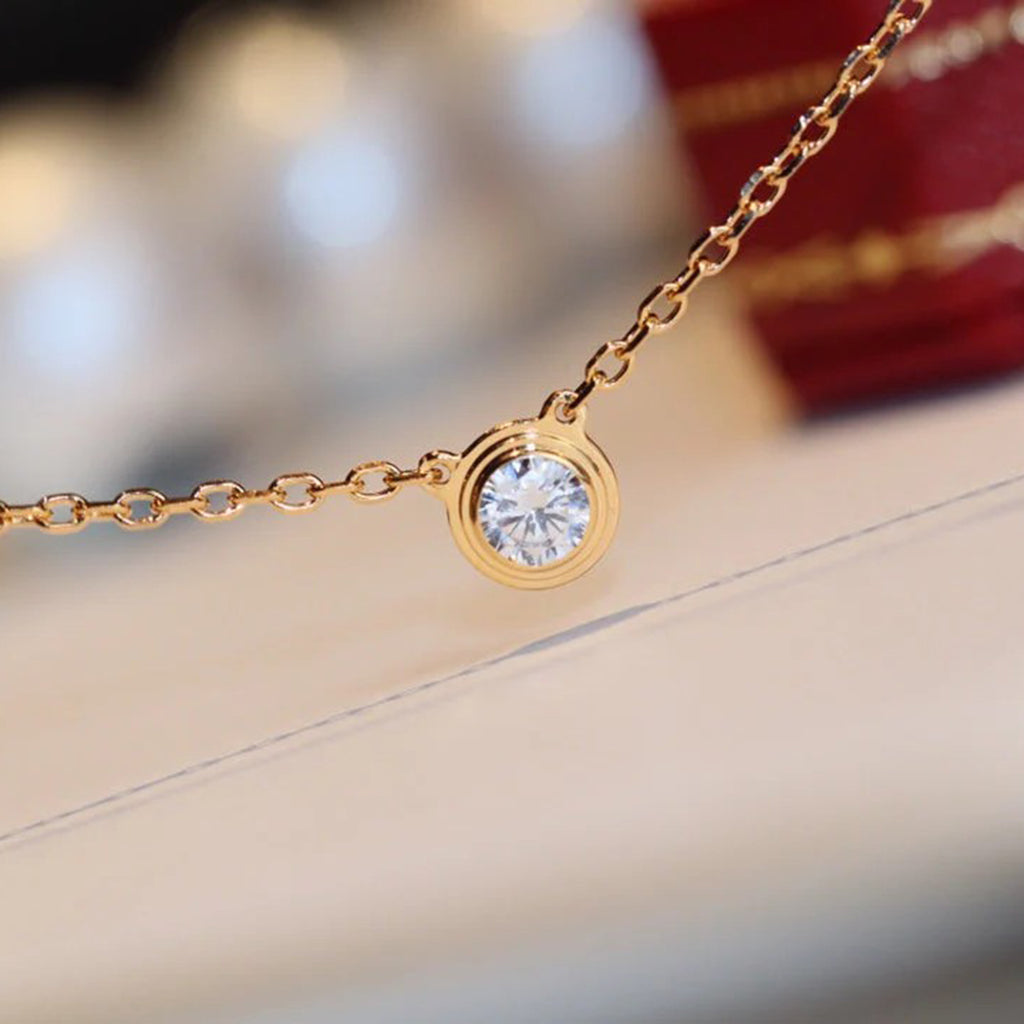 [Rosla]DAMOUR DIAMOND NECKLACE