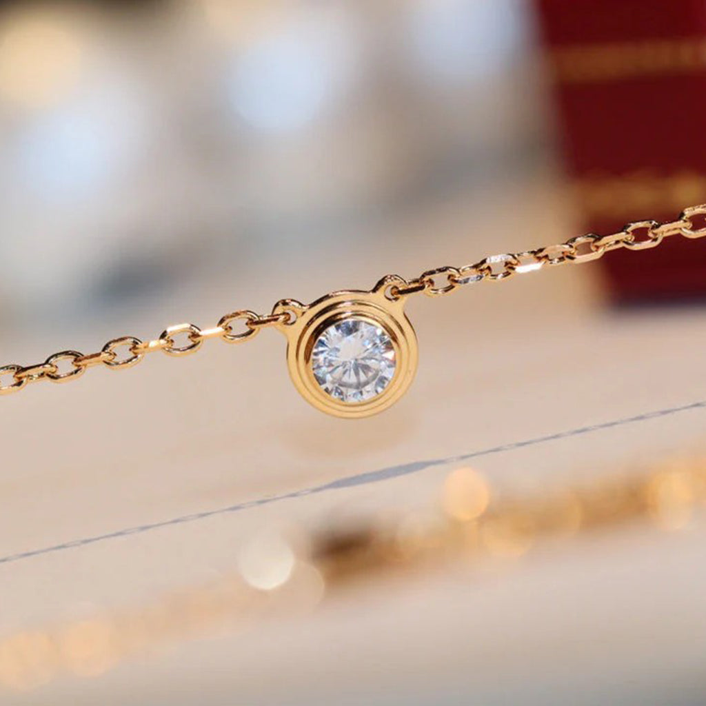 [Rosla]DAMOUR DIAMOND NECKLACE