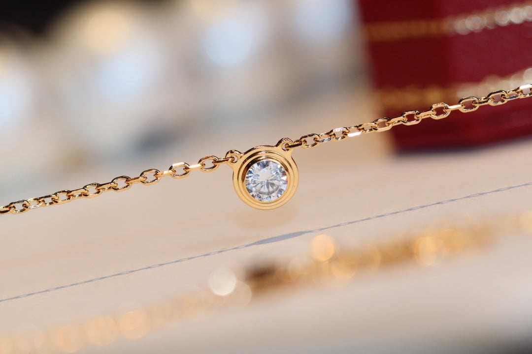 [Rosla]DAMOUR DIAMOND NECKLACE