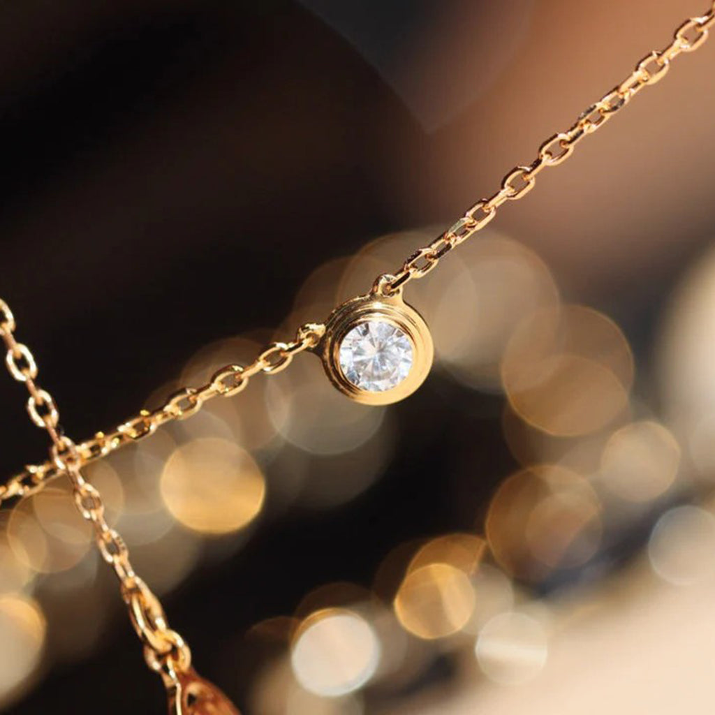 [Rosla]DAMOUR DIAMOND NECKLACE