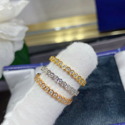 [Rosla]BEE LOVE DIAMOND PAVED SMALL RING