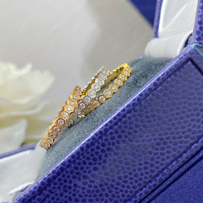 [Rosla]BEE LOVE DIAMOND PAVED SMALL RING