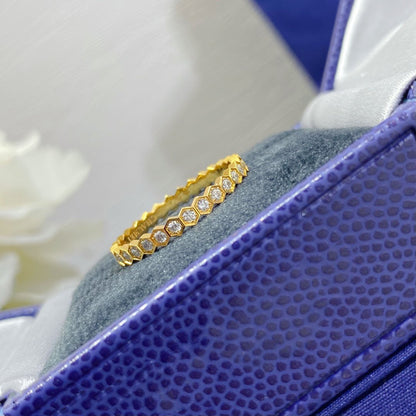 [Rosla]BEE LOVE DIAMOND PAVED SMALL RING