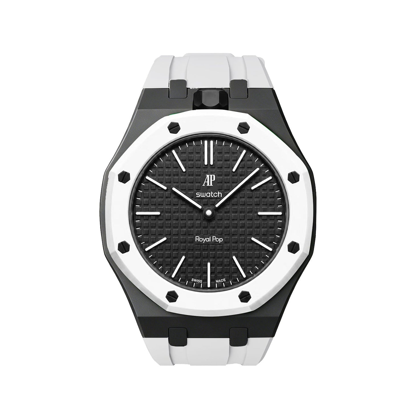 [Rosla]Royal Oak Pop Exclusive Bioceramic Case & Silicone Strap Mix Color