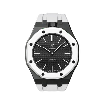 [Rosla]Royal Oak Pop Exclusive Bioceramic Case & Silicone Strap Mix Color